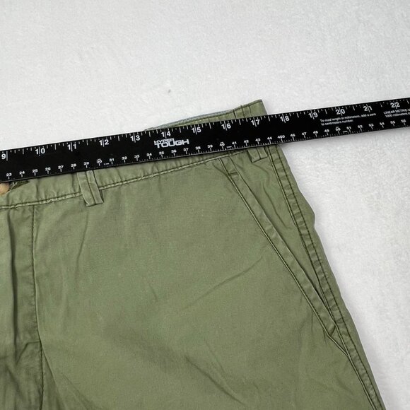 Polo Ralph Lauren Shorts Men 35 Green Relaxed Fit Chino Flat Front Outdoor - Picture 5 of 9